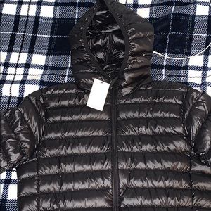 calvin klein puffer jacket packable